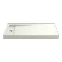 Kohler 9165-NY Receptor W/Lh Off-Ctr Drn, 60X32