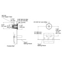 Kohler 922-BN Laminar Flow Bath Spout .8D Orif