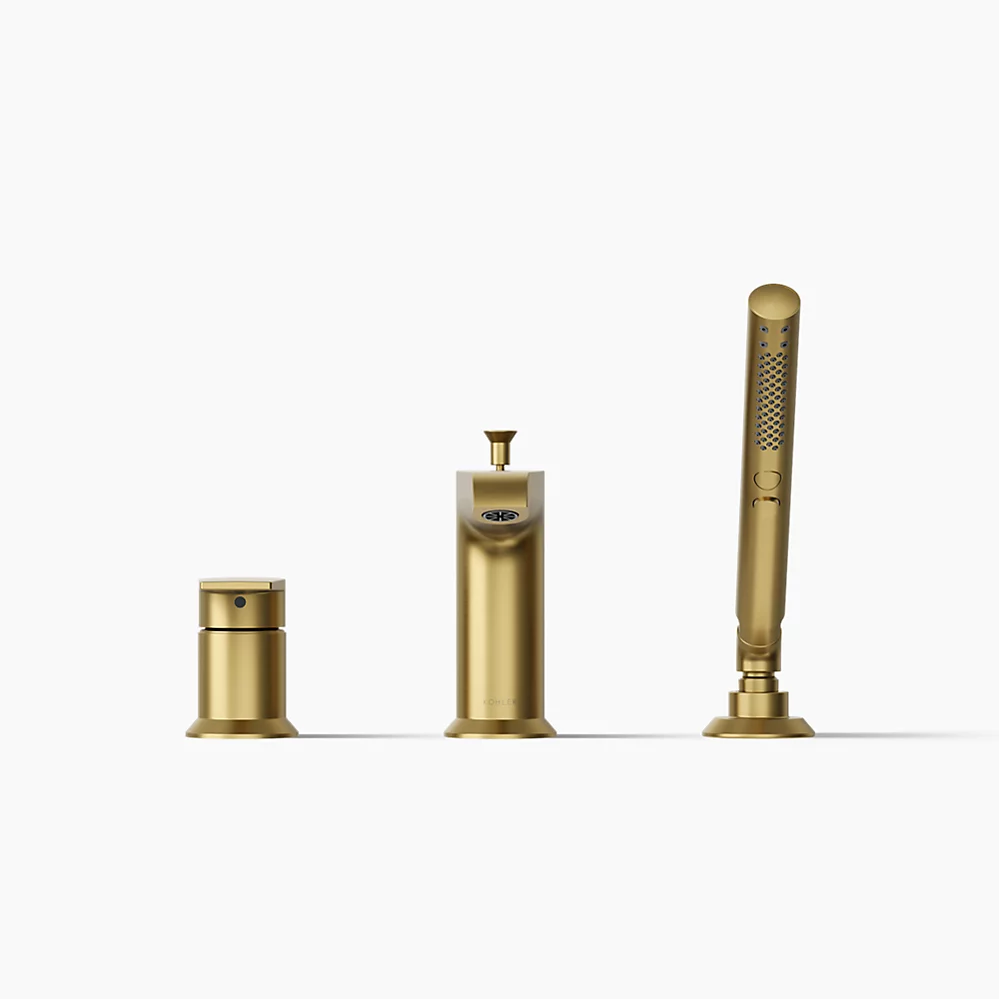 Kohler 97070-4-2MB Hint 3Hole Bath Filler W/ Handshower