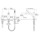 Kohler 97070-4-2MB Hint 3Hole Bath Filler W/ Handshower