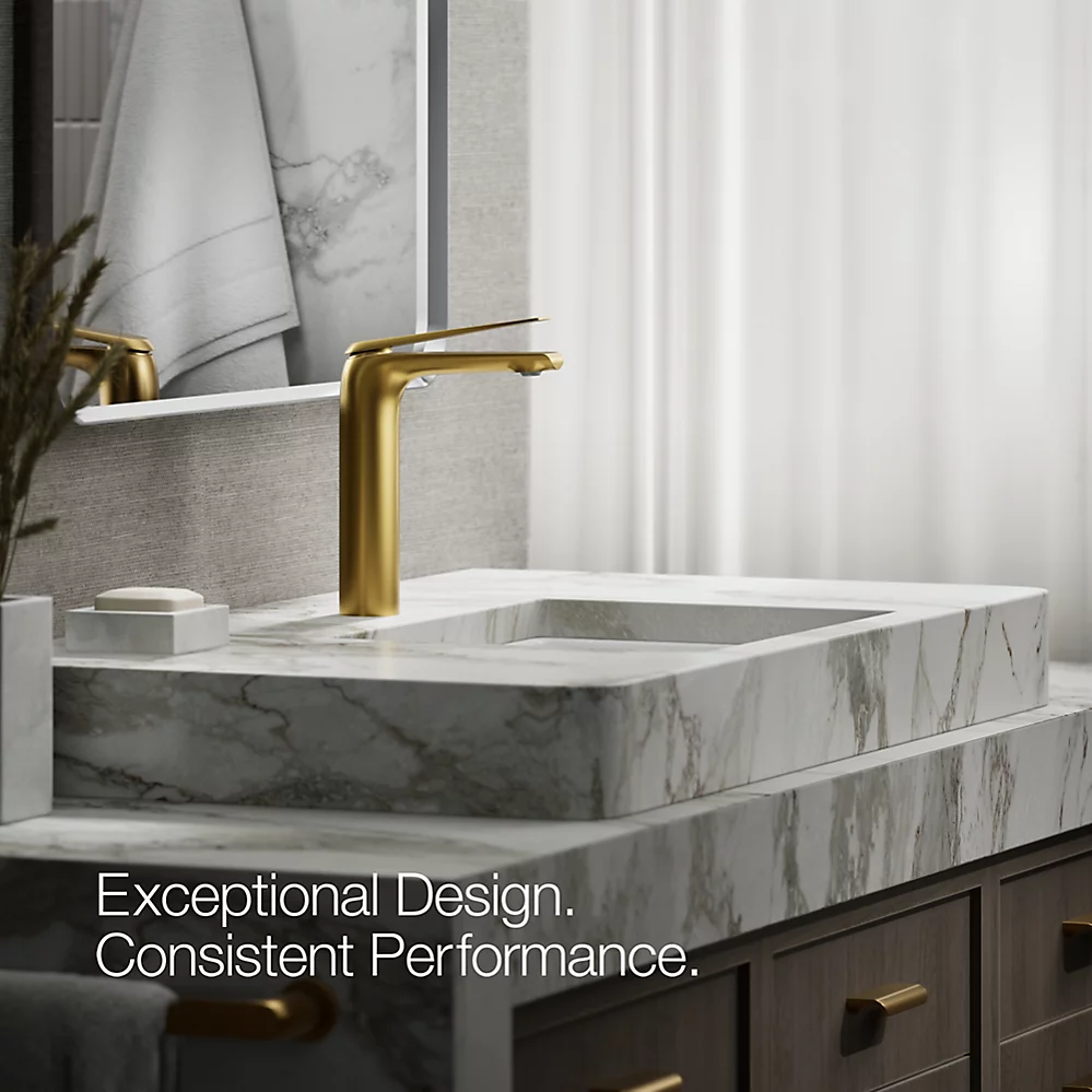 Kohler 97347-4K-2MB Avid Tall Single-Hdl Faucet 1.0Gpm