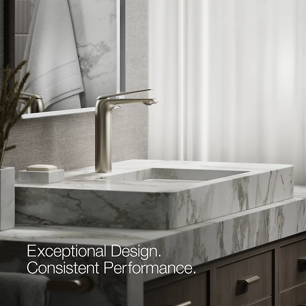 Kohler 97347-4K-BN Avid Tall Single-Hdl Faucet 1.0Gpm