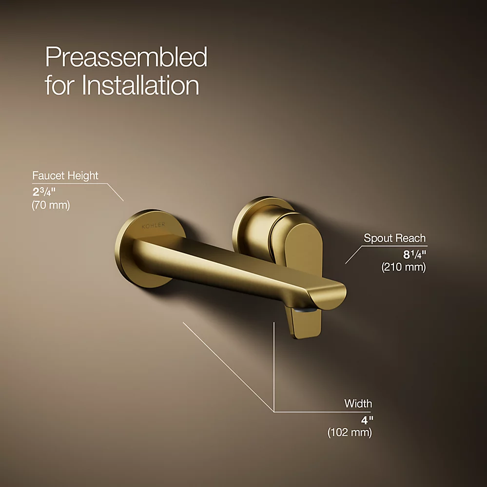 Kohler 97358-4-2MB Avid 1 Handle Wm Lav Faucet Lever