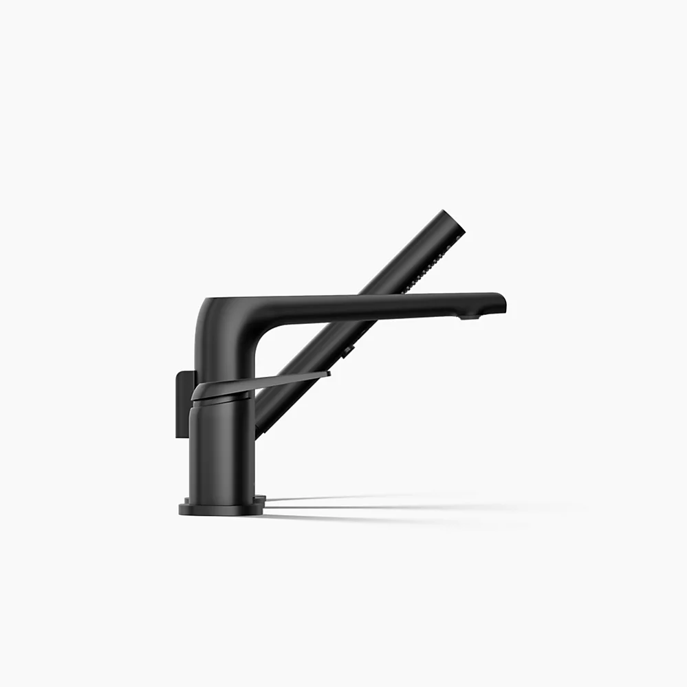 Kohler 97360-4-BL Avid 3 Hole Bath Filler W/ Handshower