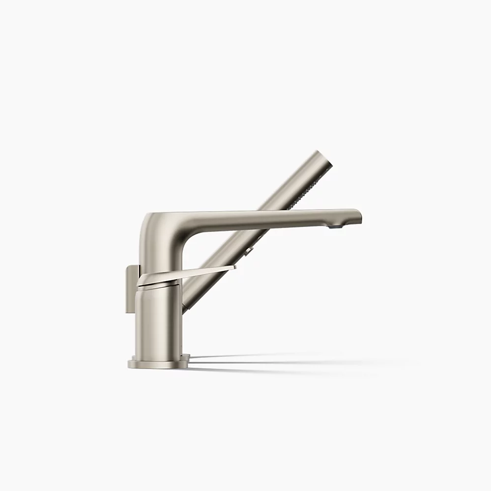 Kohler 97360-4-BN Avid 3 Hole Bath Filler W/ Handshower