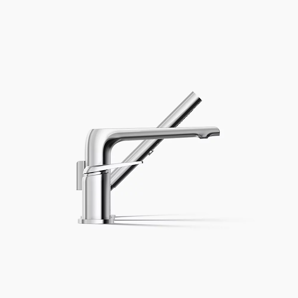 Kohler 97360-4-CP Avid 3 Hole Bath Filler W/ Handshower
