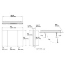 Kohler 99011-NA Verdera Slow-Close Mirror Cab 40X30