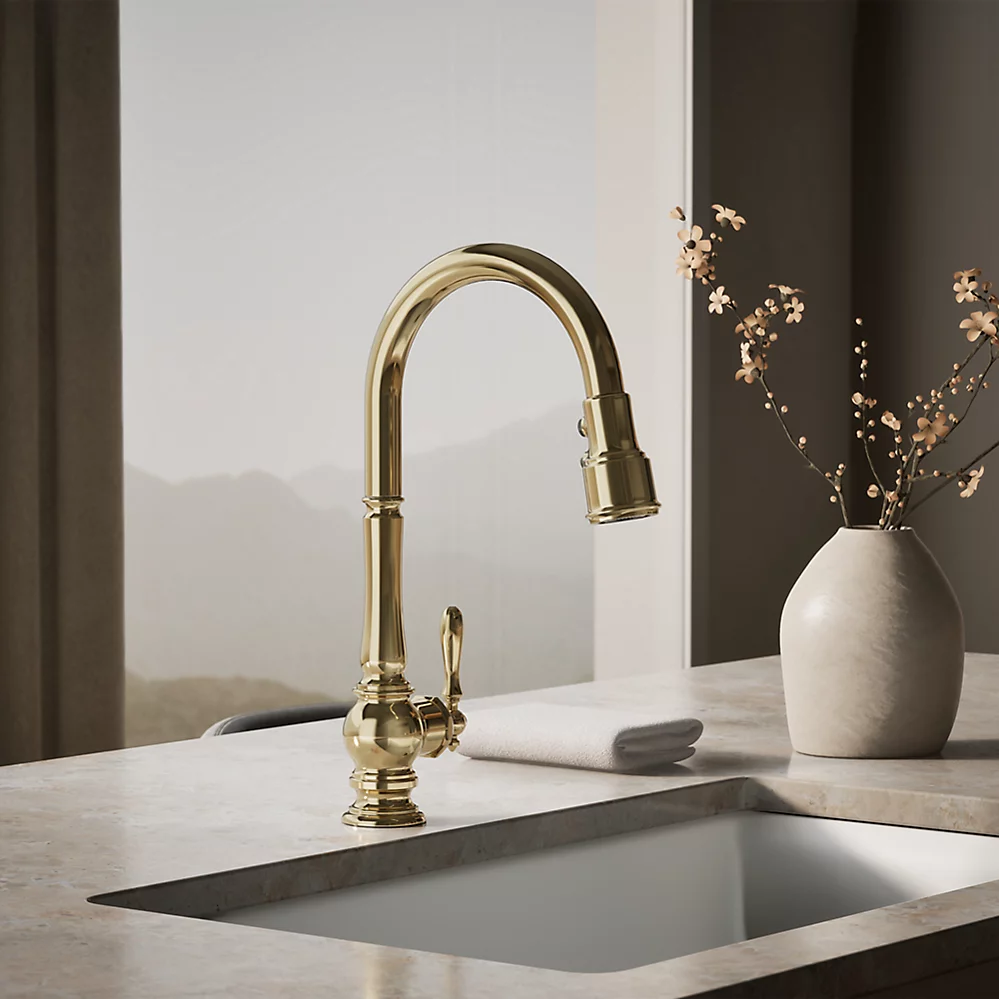 Kohler 99259-AF Artifacts 1H Kitchen W/Pd Spry