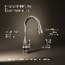 Kohler 99259-SN Artifacts 1H Kitchen W/Pd Spray Vibrant Polished Nickel