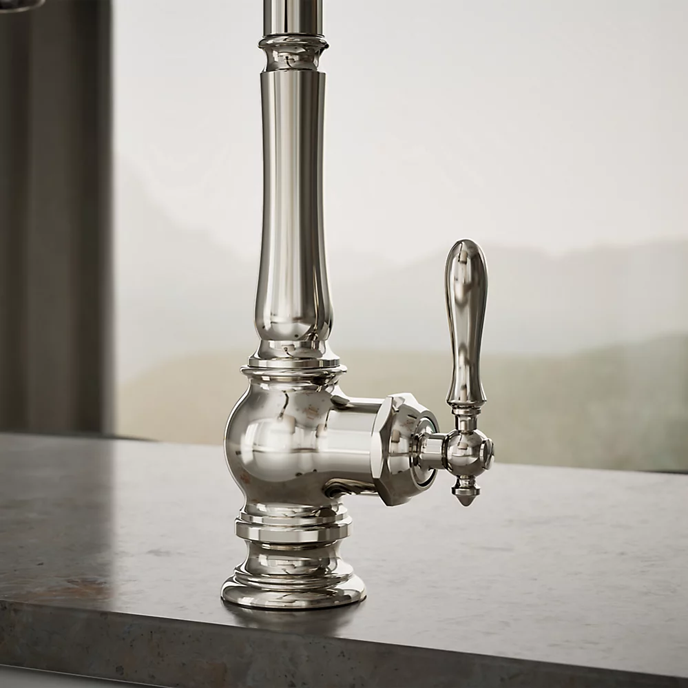 Kohler 99259-SN Artifacts 1H Kitchen W/Pd Spray Vibrant Polished Nickel
