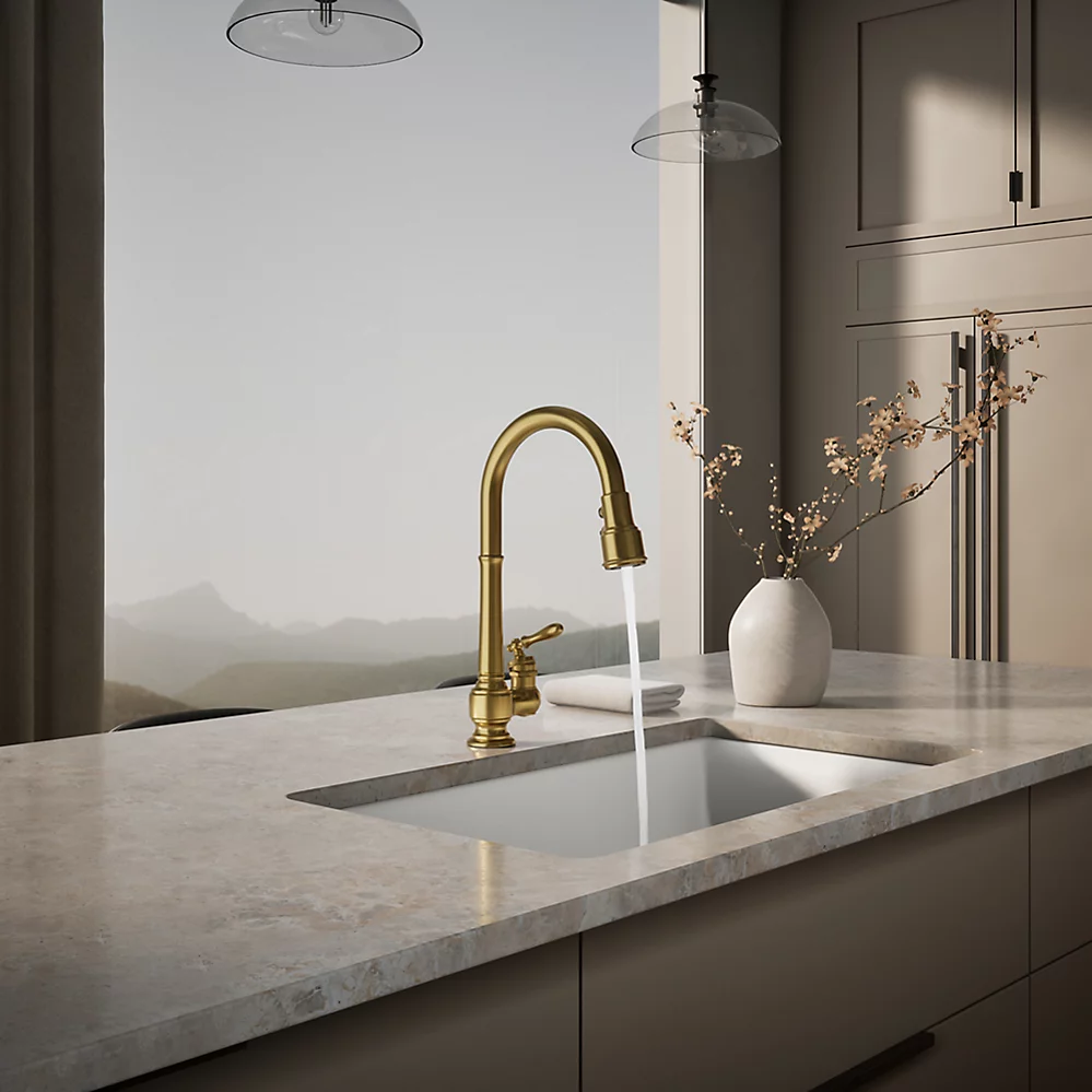 Kohler 99260-2MB Artifacts 1H Kitchen W/Pd Spry