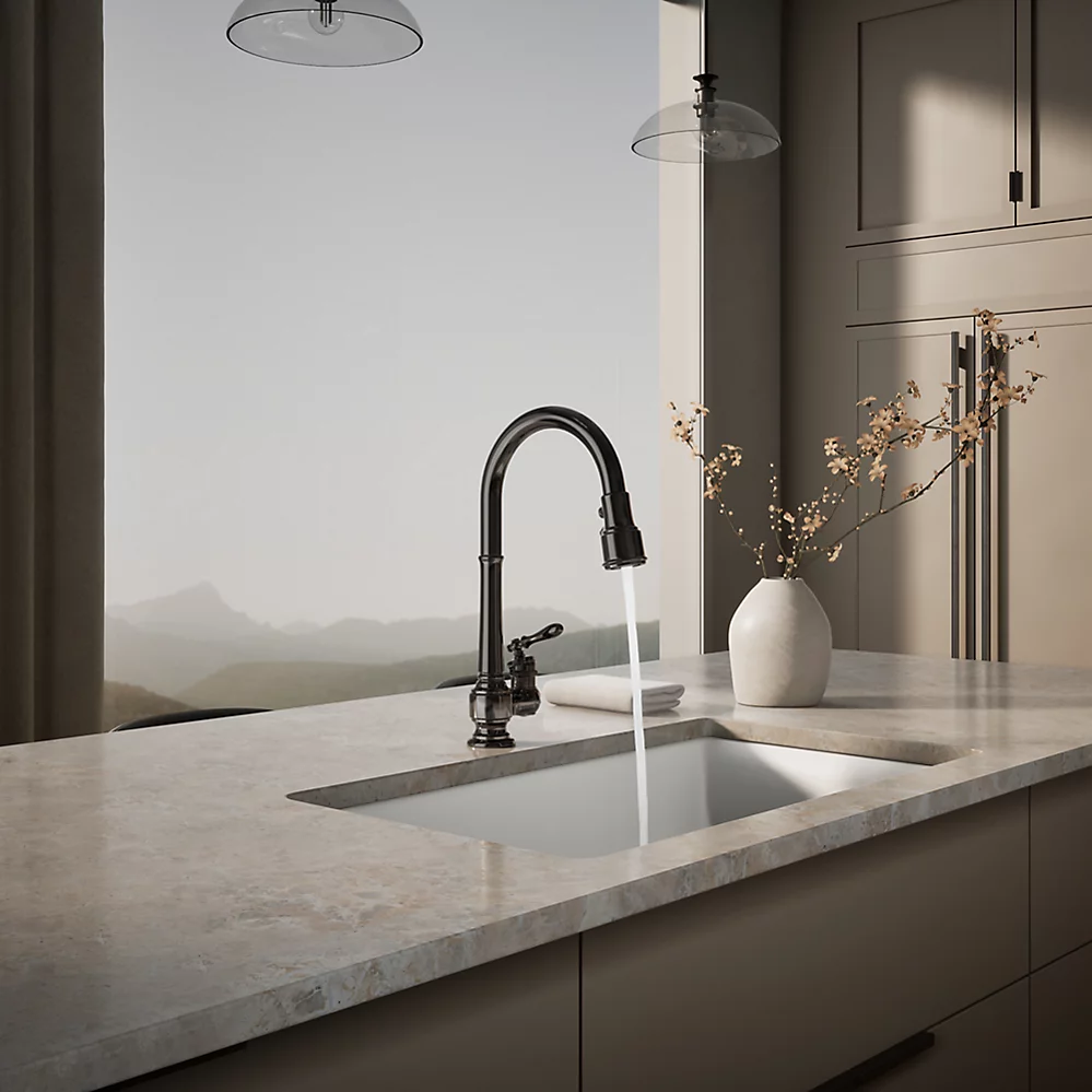 Kohler 99260-TT Artifacts 1H Kitchen W/Pd Spry