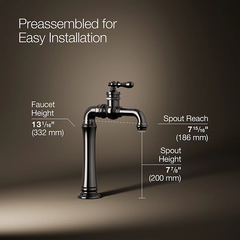Kohler 99268-TT Artifacts Gentleman'S Bar Faucet