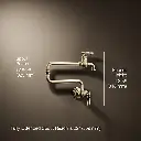 Kohler 99270-AF Artifacts Wall Mount Pot Filler