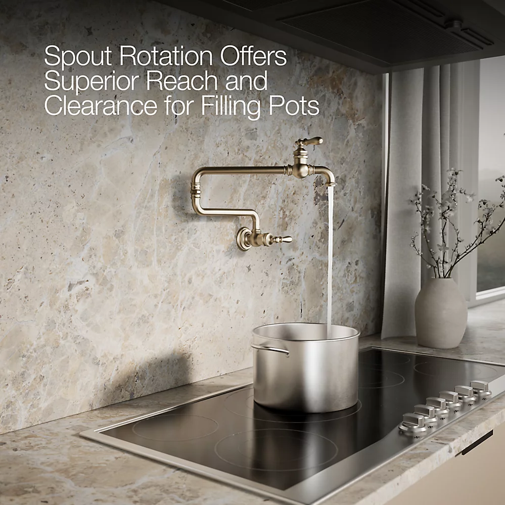 Kohler 99270-BV Artifacts Wall Mount Pot Filler