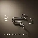Kohler 99270-VS Artifacts Wall Mount Pot Filler
