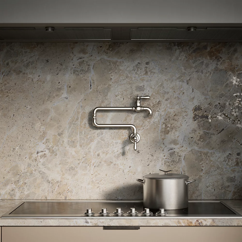 Kohler 99270-VS Artifacts Wall Mount Pot Filler