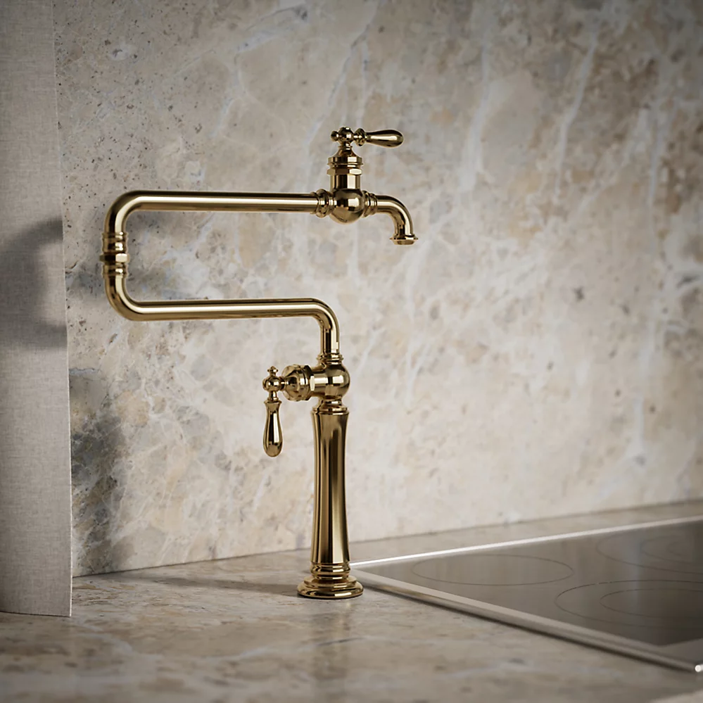 Kohler 99271-AF Artifacts Deck Mount Pot Filler