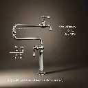 Kohler 99271-SN Artifacts Deck Mount Pot Filler