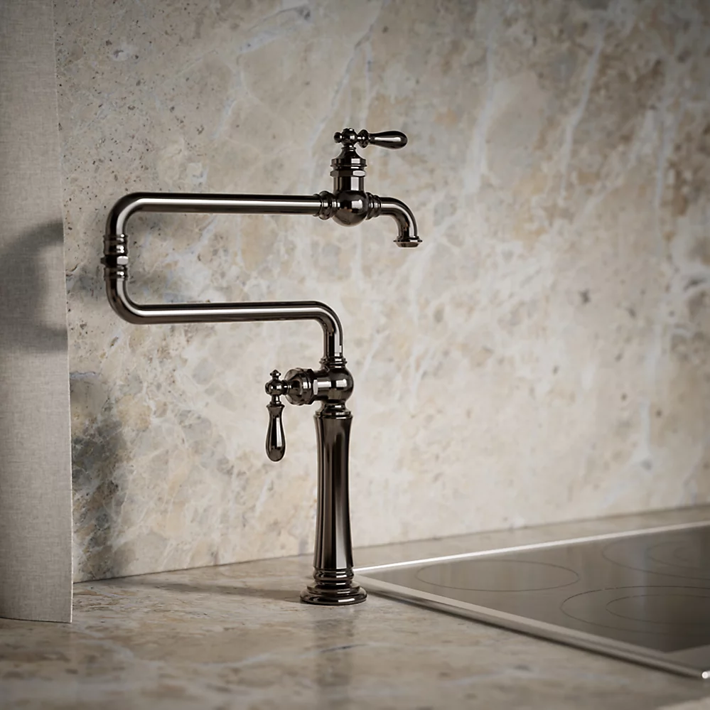 Kohler 99271-TT Artifacts Deck Mount Pot Filler