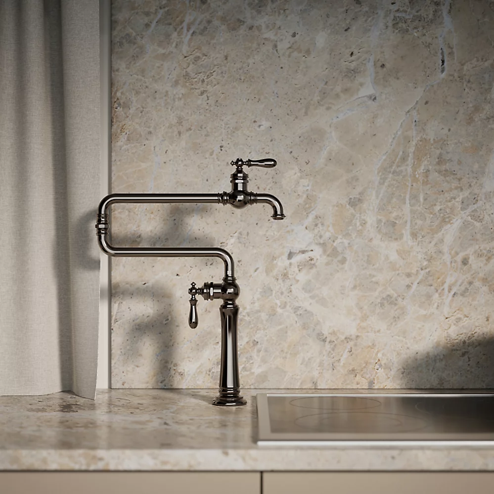 Kohler 99271-TT Artifacts Deck Mount Pot Filler
