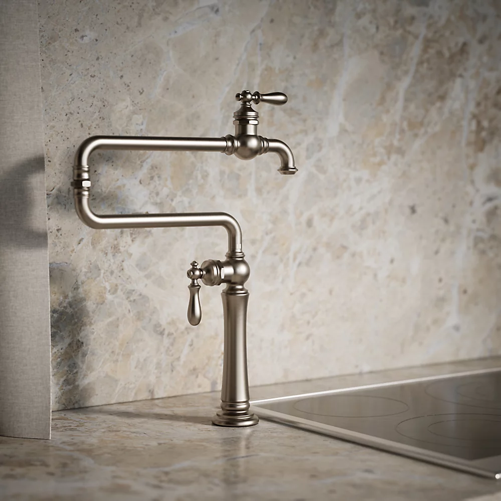 Kohler 99271-VS Artifacts Deck Mount Pot Filler