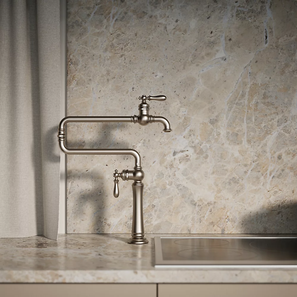 Kohler 99271-VS Artifacts Deck Mount Pot Filler