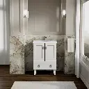Kohler 99527-LG-1WA Poplin Vanity, 24 2 Door 1 Dwr Legs