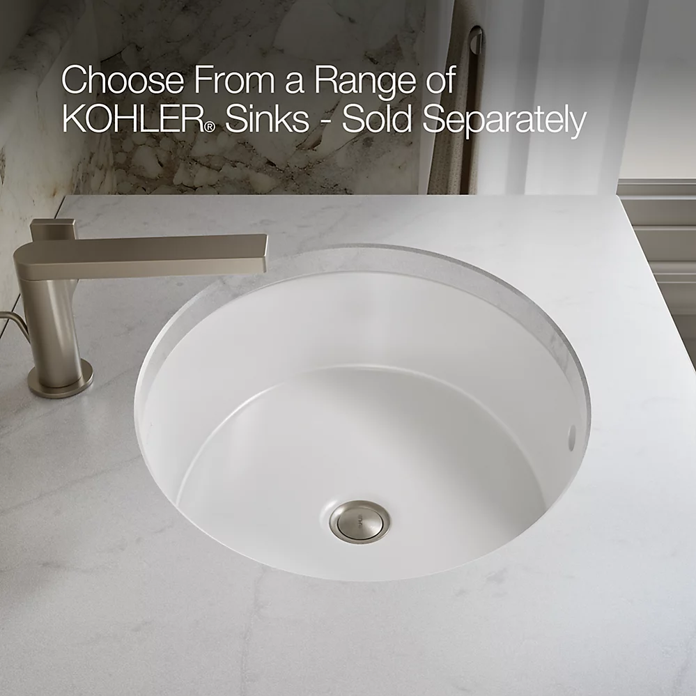 Kohler 99527-LG-1WT Poplin Vanity, 24 2 Door 1 Dwr Legs