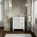Kohler 99530-LGR-1WA Poplin Vanity, 30 1 Door 3 Dwr Rgt Leg