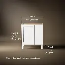 Kohler 99530-LGR-1WA Poplin Vanity, 30 1 Door 3 Dwr Rgt Leg
