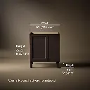 Kohler 99530-LGR-1WB Poplin Vanity, 30 1 Door 3 Dwr Rgt Leg