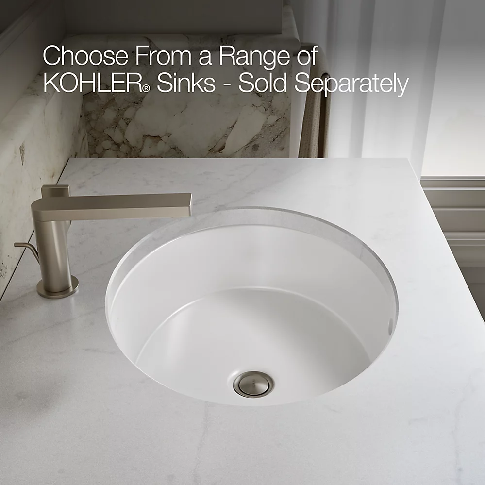 Kohler 99530-LGR-1WB Poplin Vanity, 30 1 Door 3 Dwr Rgt Leg