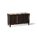 Kohler 99537-LG-1WB Poplin Vanity, 60 2 Door 3 Dwr Legs