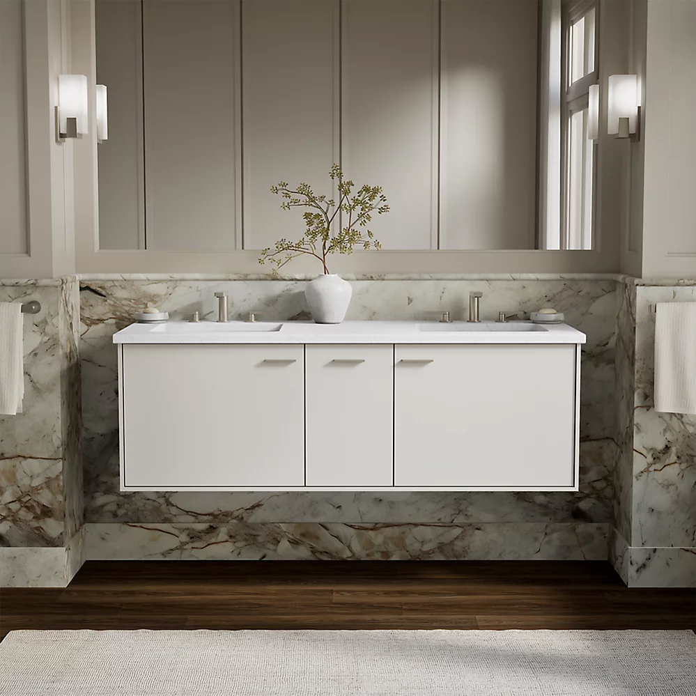 Kohler 99548-1WA Jute 60 Vanity, 2 Door, 2 Dwr