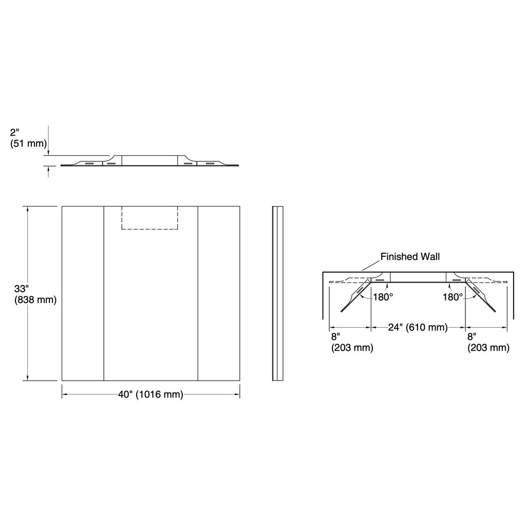 Kohler 99573-TLC-NA Verdera Lighted Mirror 40