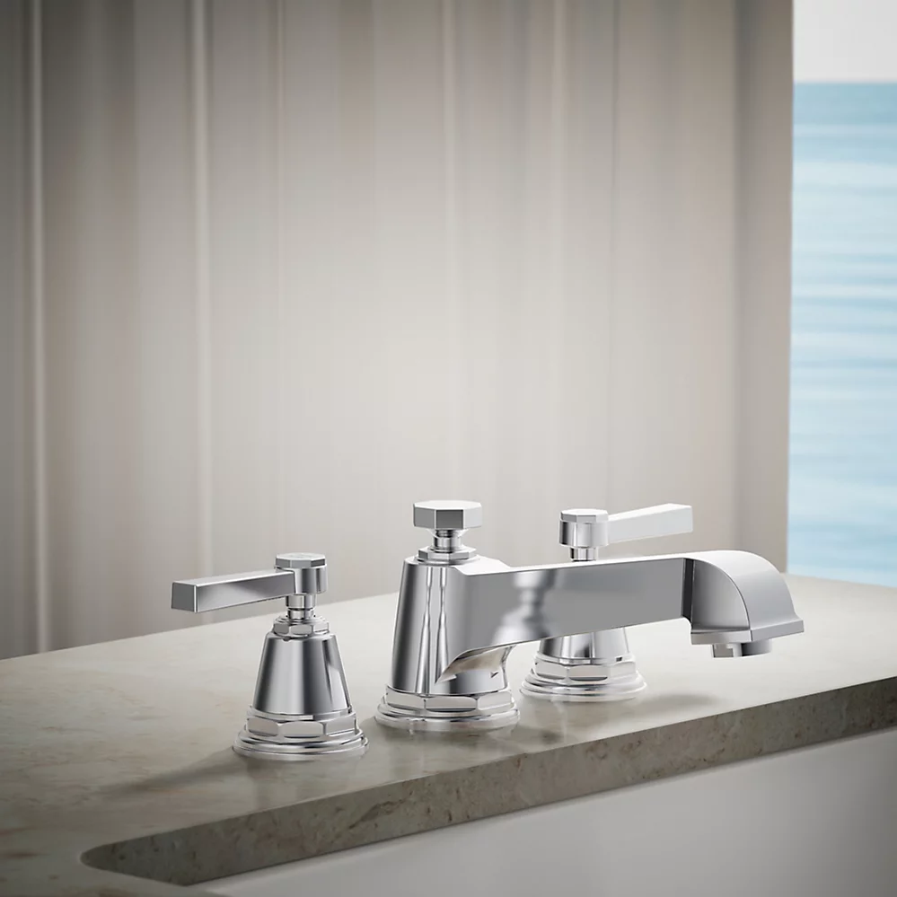 Kohler T13140-4A-CP Pinstripe Pure Deck Mount Trim