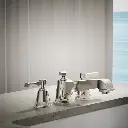 Kohler T13140-4A-SN Pinstripe Pure Deck Mount Trim