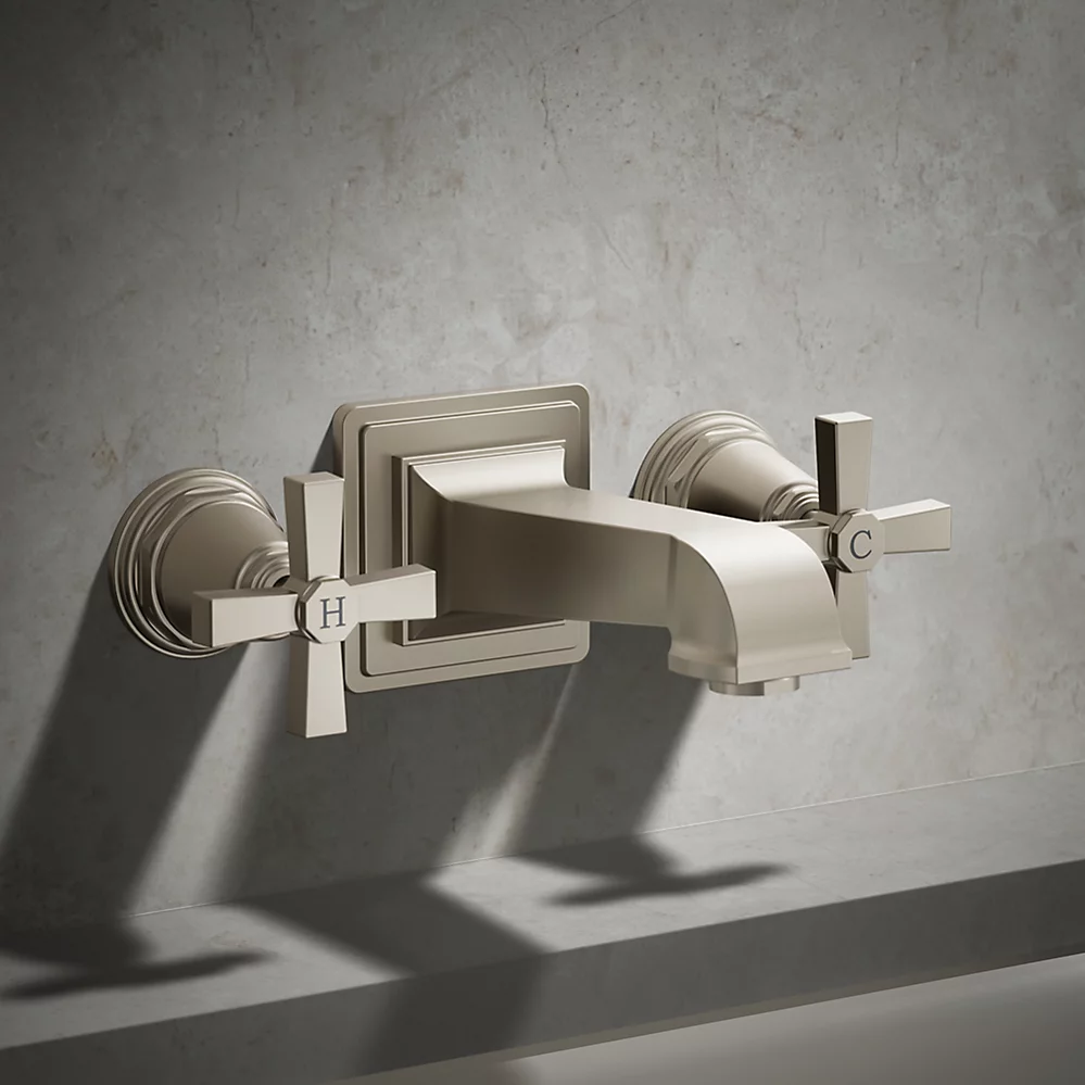 Kohler T13141-3A-BN Pinstripe Pure Handle Trim