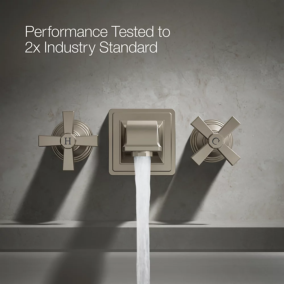 Kohler T13141-3A-BN Pinstripe Pure Handle Trim