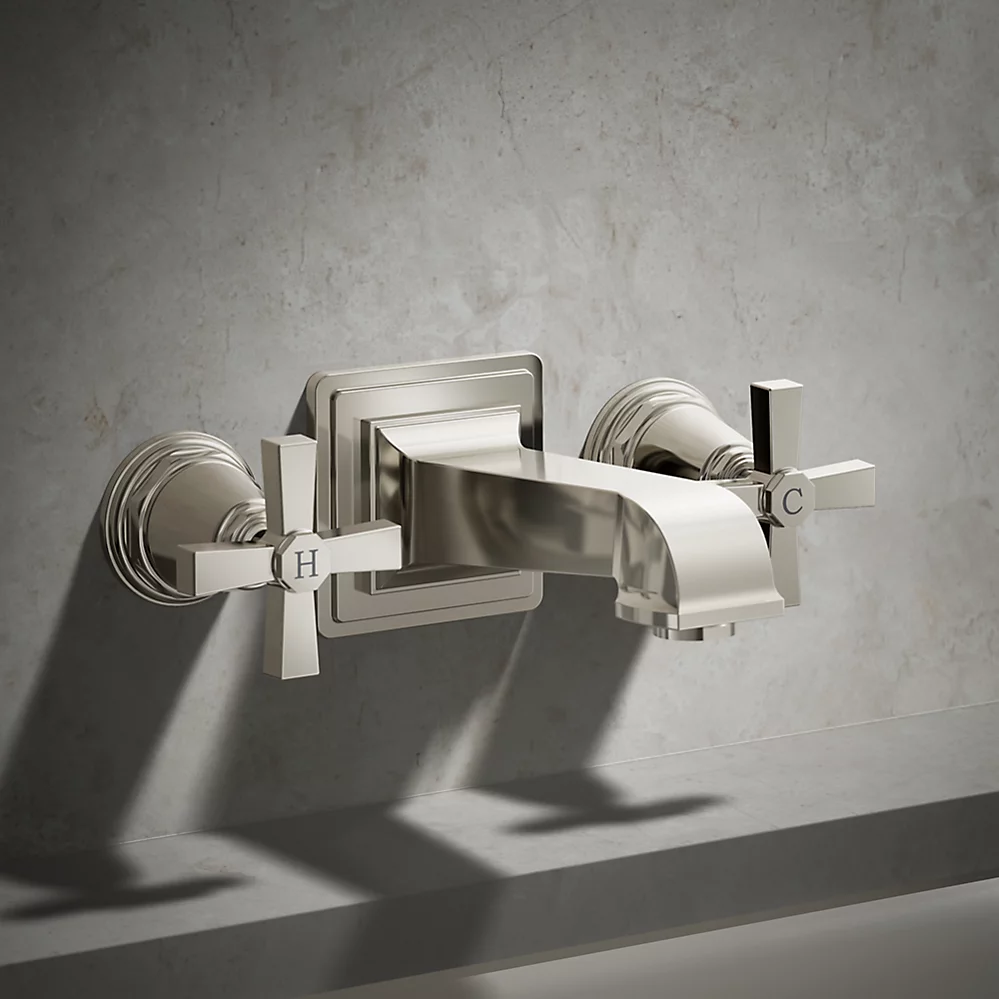 Kohler T13141-3A-SN Pinstripe Pure Handle Trim