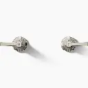Kohler T13141-4A-BN Pinstripe Pure Deck Mount Handle Trim