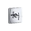 Kohler T13173-3A-CP Pinstripe Pure Thermostatic Valve Trim