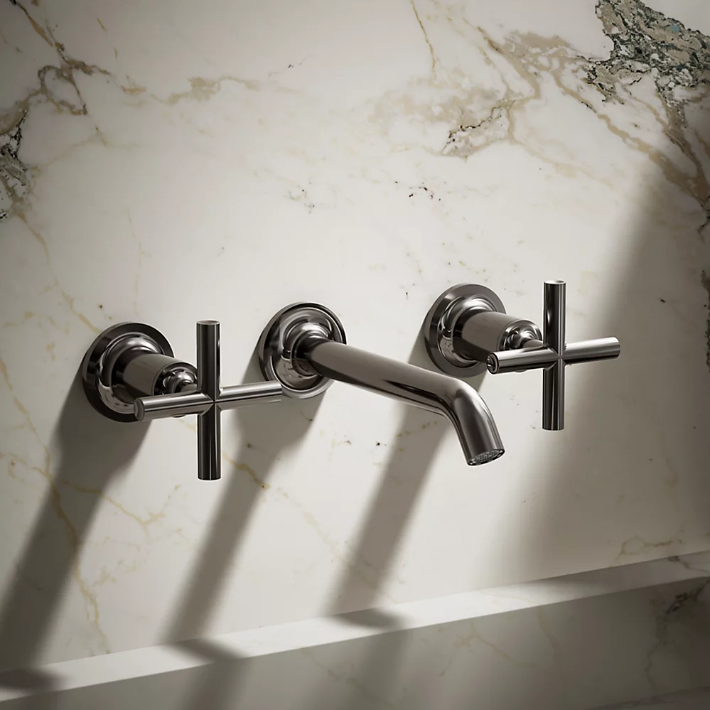 Kohler T14413-3-TT Purist Wall-Mount Lav Faucet Trim