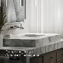 Kohler T14413-3-TT Purist Wall-Mount Lav Faucet Trim