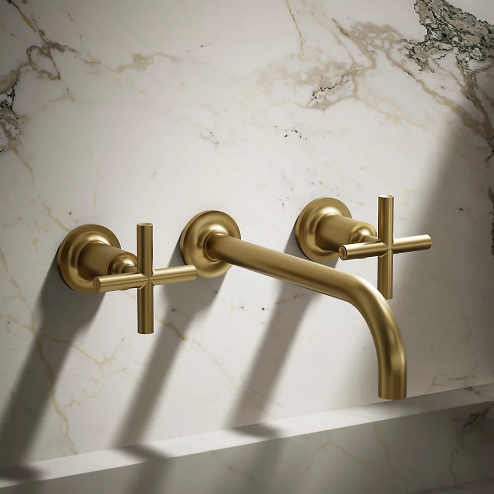 Kohler T14414-3-2MB Purist W-M Lavatory Trim 9' 90 Deg Spt Cros