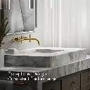 Kohler T14414-3-2MB Purist W-M Lavatory Trim 9' 90 Deg Spt Cros
