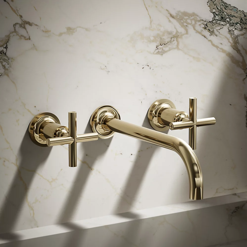Kohler T14414-3-AF Purist W-M Lav Trim 9In 90 Deg Spt Cr S