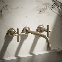Kohler T14414-3-BV Purist W-M Lav Trim, 9 90 Deg Spt, Crs