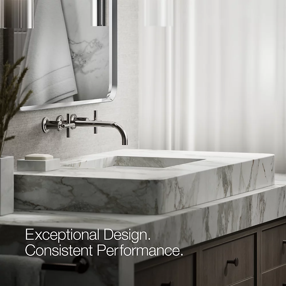 Kohler T14414-3-TT Purist W-M Lav Trim 9' 90 Deg Spt Cros